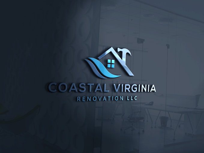 design real estate construction and properties minimalist logo design
