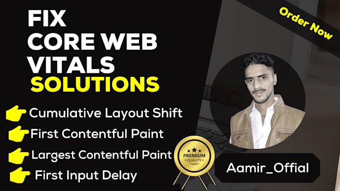 Do wordpress website core web vitals google page speed optimization by ...