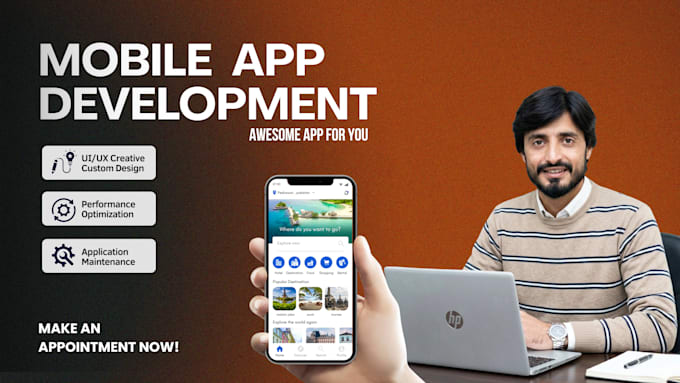 develop cross platform android and ios apps with flutter