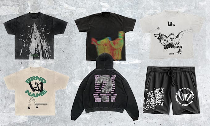 professionally design a streetwear clothing graphic