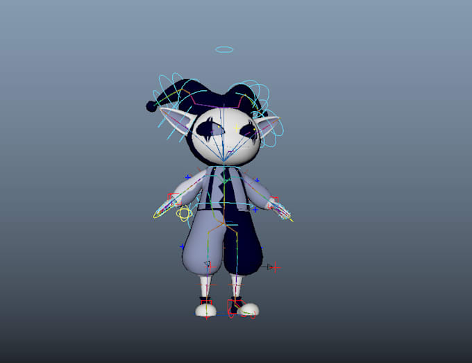 Rig 3d character in maya for animation and game by Azarashi_3d | Fiverr