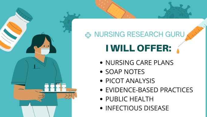 Do nursing care plan, soap notes, and picot analysis by Ionic_8 | Fiverr