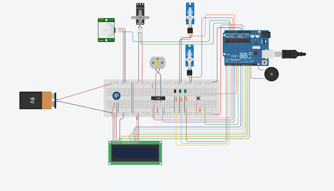 Do arduino project with simulation by Sheikhmun1m | Fiverr