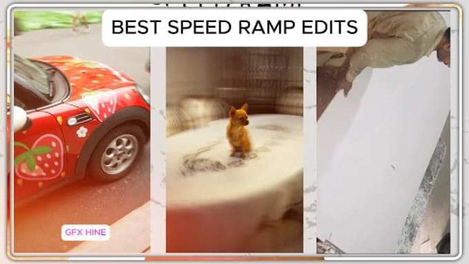 create cinematic speed ramp cut videos for your business