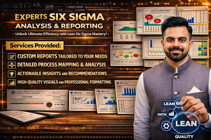 do lean six sigma projects and process improvement tasks