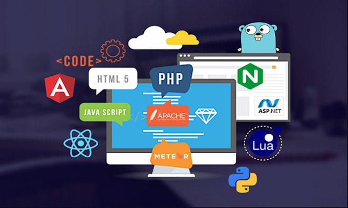Develop web application using vue react js and php laravel full stack ...