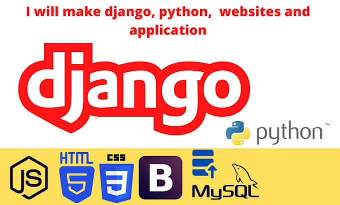 Make django, python, websites as a full stack developer by ...