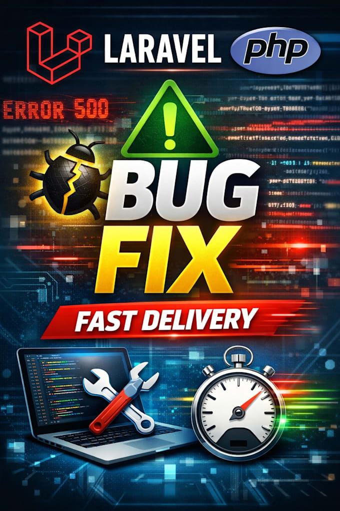 fix laravel PHP bugs, errors, and issues fast