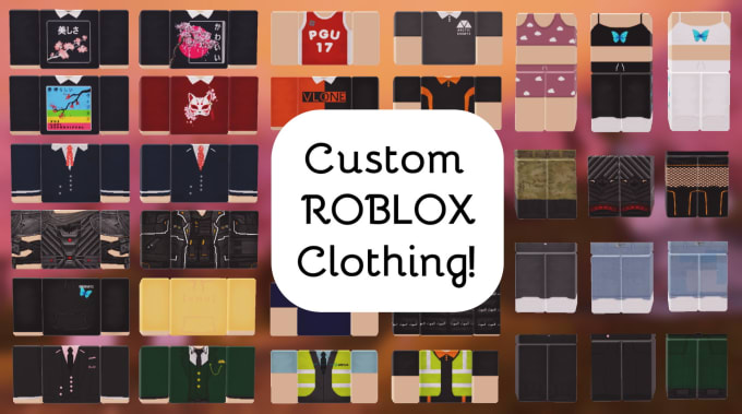Make custom roblox clothing by Jjbirdgender | Fiverr