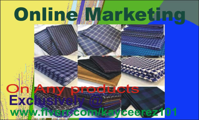 market your products online