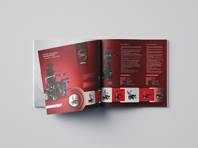 do modern or creative catalog design