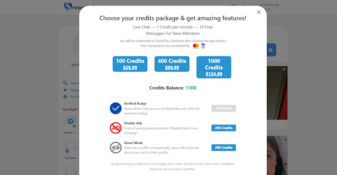 payment gateway setup paypal, stripe, razorpay etc