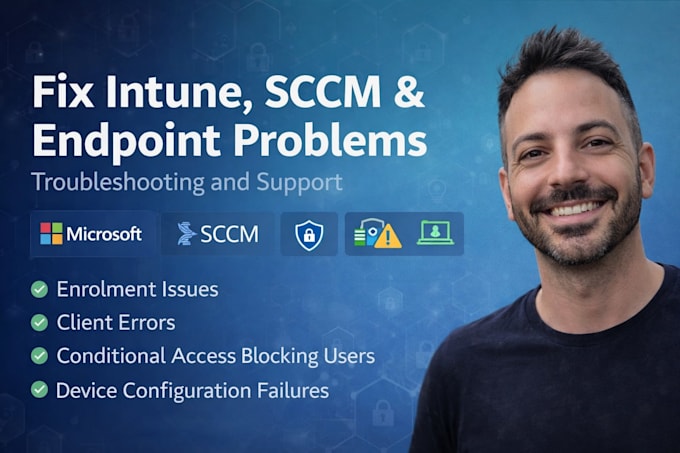 fix and support microsoft intune and sccm issues