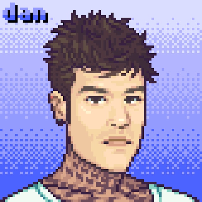 create a pixel art animation for pngtuber
