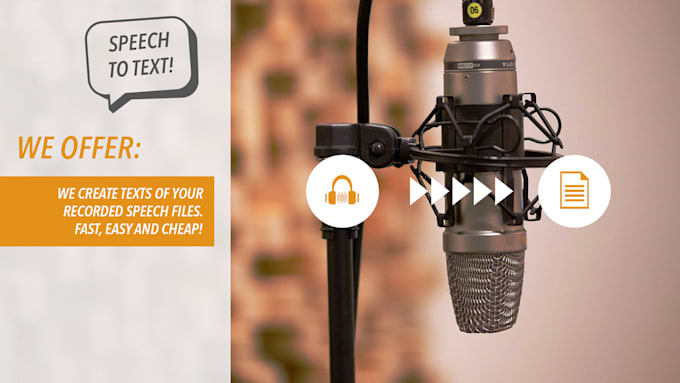 speech2text voice2text transform audio to text