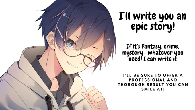 write anime stories nsfw or sfw