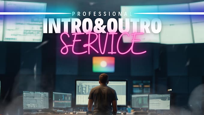 create unique youtube, podcast intro and outro logo animation