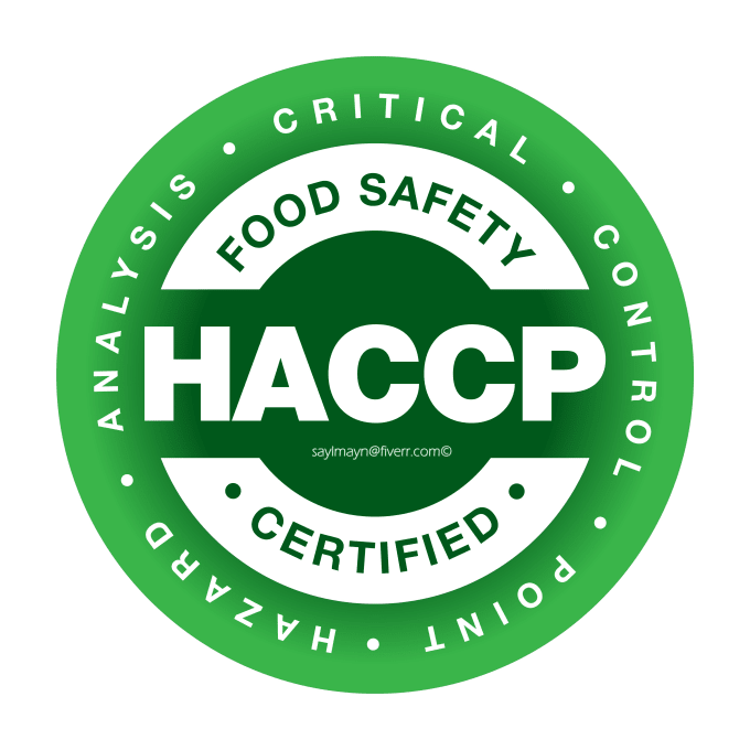 Design haccp food safety plans procedures checklists and traceability