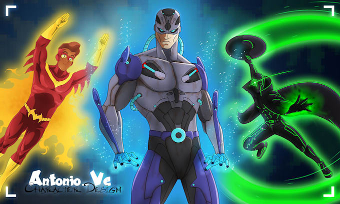 design you a character or superhero