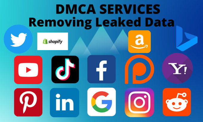 Hire a freelancer to report leaked and copyright infringement through dmca