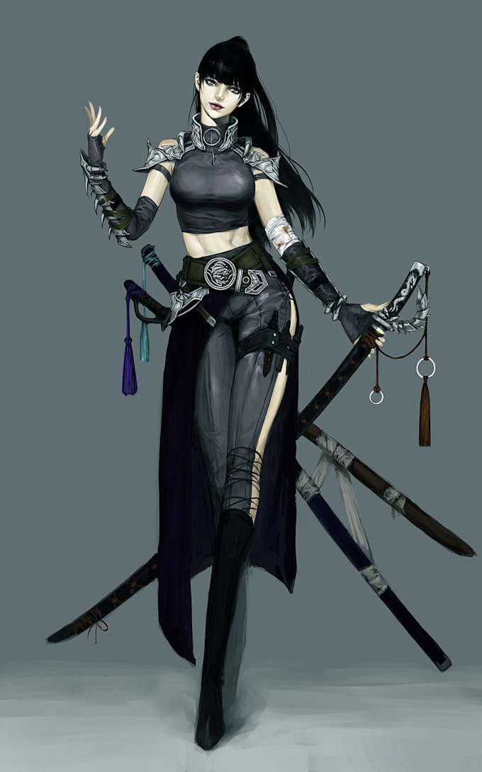 make best fantasy dnd characters or dd oc character