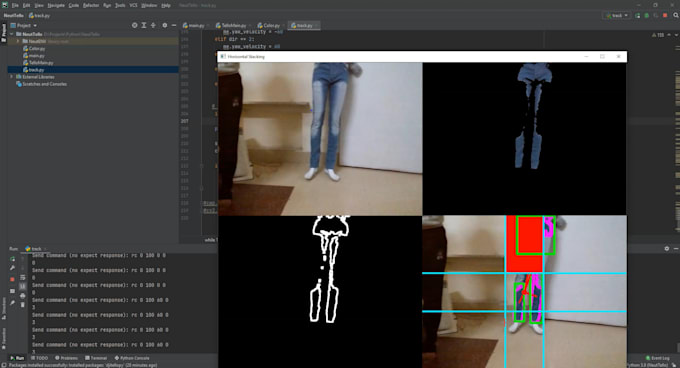 Code your opencv or image processing projects in python by Hamzahayaz ...