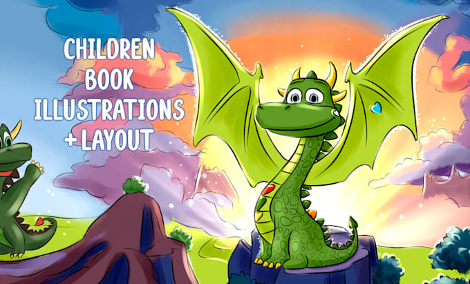 do magical children book illustrations and covers
