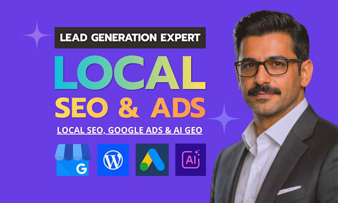 manage local SEO, google ads, and ai GEO for lead generation
