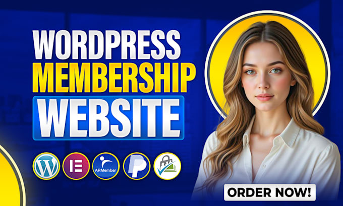 build a wordpress membership website