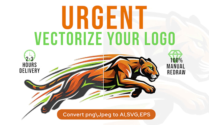vectorize your logo and convert image to vector