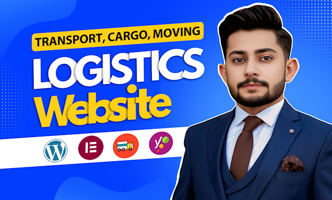do premium logistics, transport, freight, trucking, cargo, moving website design