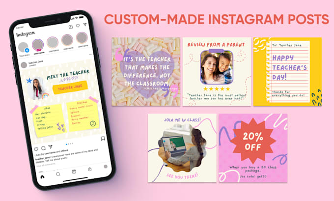 Design bespoke social media posts by Alexjg_designs | Fiverr