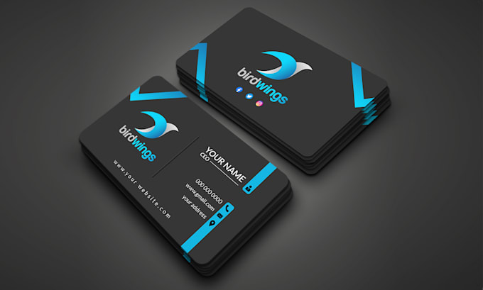 do minimal creative luxury style business card design