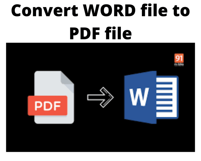 Convert pdf file to word file and excel file by moresam01 fiverr