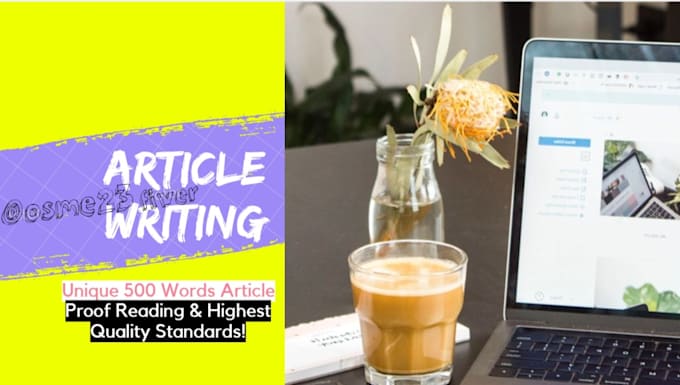 write an SEO article for your blog