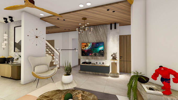 architecture and interior walkthrough
