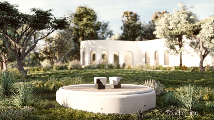 create high quality 3d furniture renderings visualization