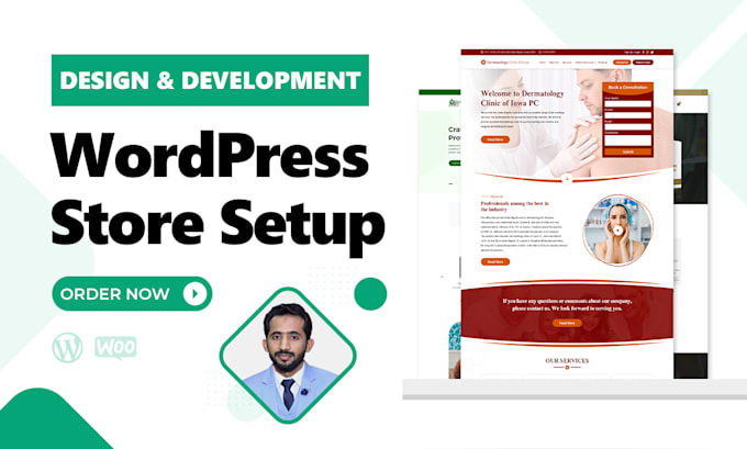 develop custom wordpress websites and woocommerce stores