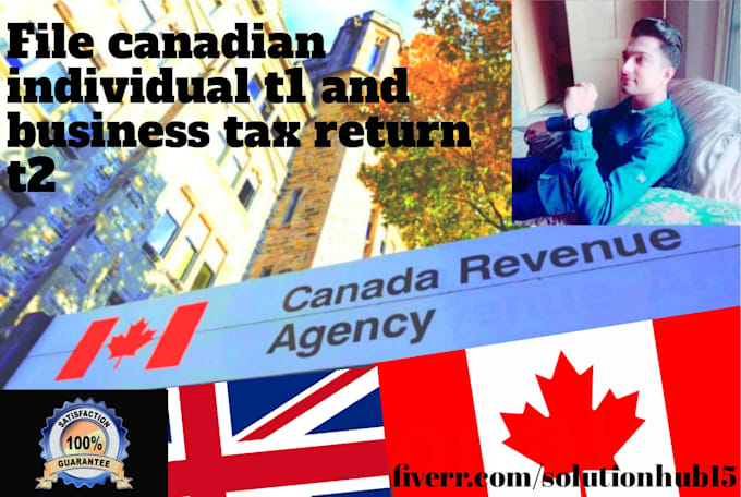 file canadian taxes individuals tax t1 and business tax t2