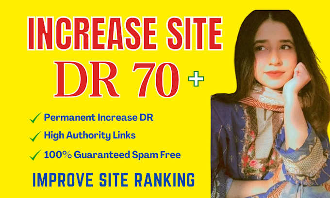 increase domain rating ahrefs DR using high authority white hat seo backlinks