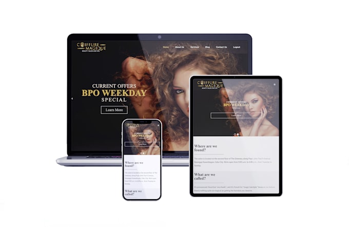 create stunning website using wordpress and elementor