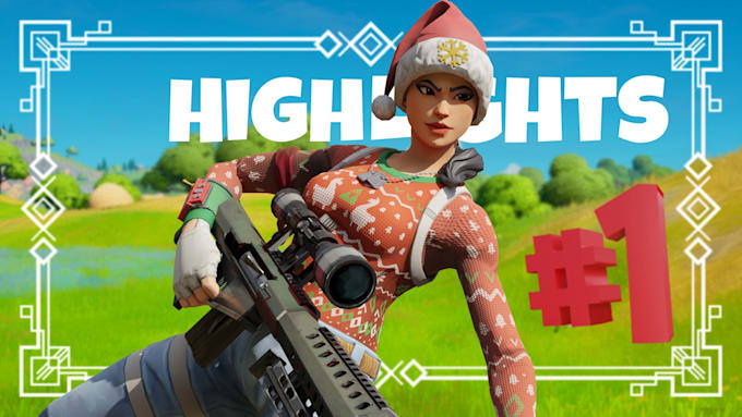 make a fortnite thumbnail express delivery 4k image