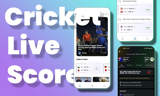 cricket live score app with news ipl