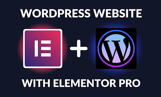 design responsive wordpress website with elementor pro