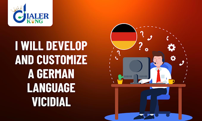 develop and customize a german language vicidial
