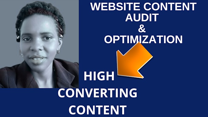 do copywriting, audit, and optimize your website content