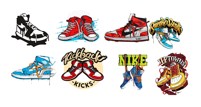 create elevate footwear brand with custom shoes logo designs