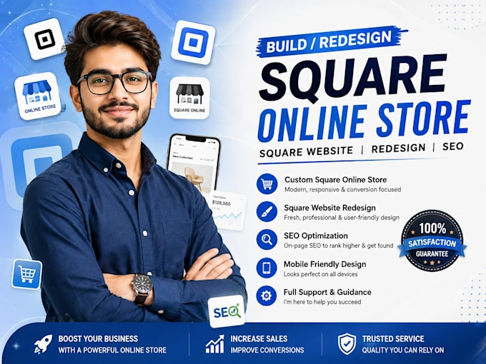 build square online store square website redesign square online square SEO