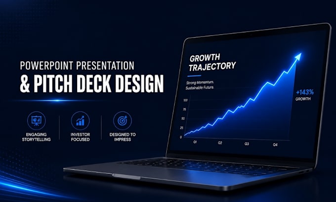 design a professional powerpoint presentation or pitch deck
