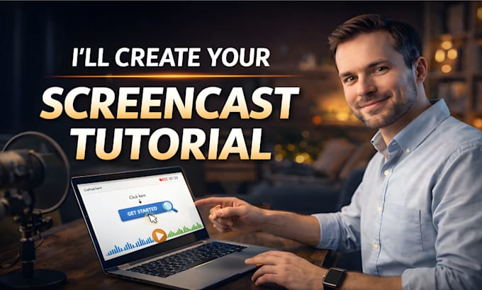 do a screencasting tutorial video or instructional video for a websites or apps